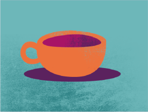Coffee cup illustration